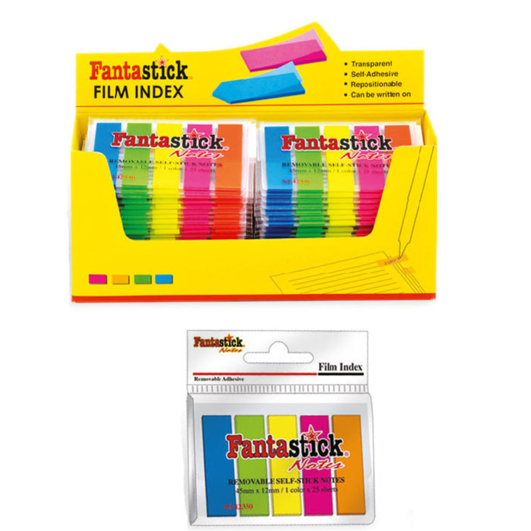 Fantastick Index film self adh 5col Bx=48bls FK-NF42330-1